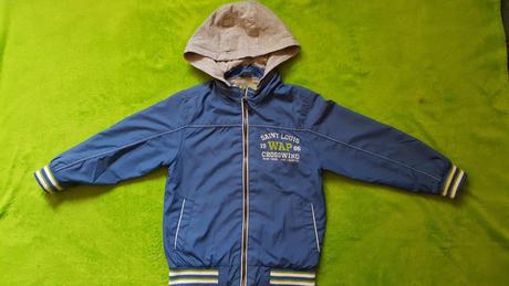 Chlapcenska prechodna bunda s odnimatelnou kapucno, dopodopo,122