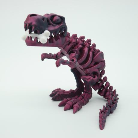 T-rex dinosaurus 3d tlačená postavička,