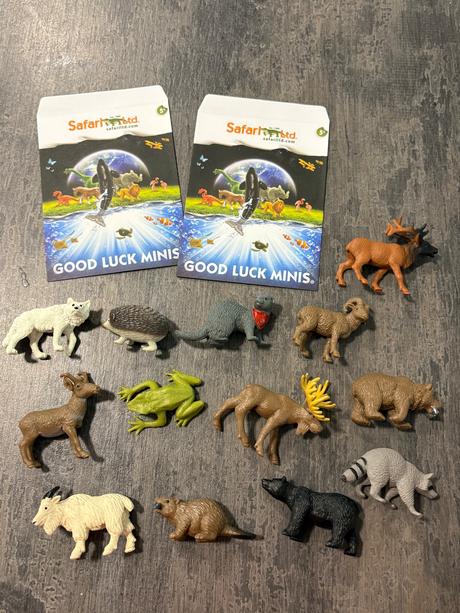 Safari ltd - postavičky lesne zvierata,