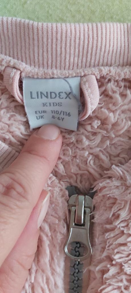 Huňatá mikina lindex 110/116, lindex,110