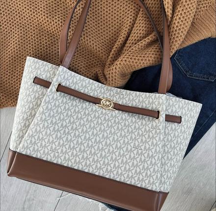 Michael kors shopper kabelka reed vanilla, michael kors