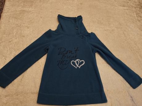 Zelená mikina 134/140, c&a,134