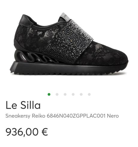 Luxusné tenisky na platforme lesilla, 39