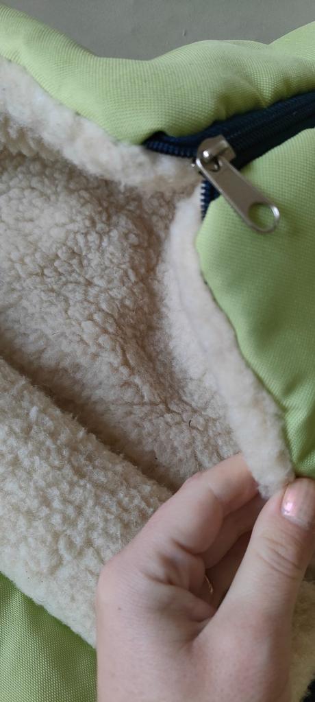 Vlnený fusak do kočíka, 