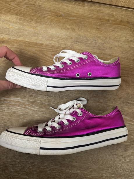 Metalické cyklaménové tenisky converse, converse,38