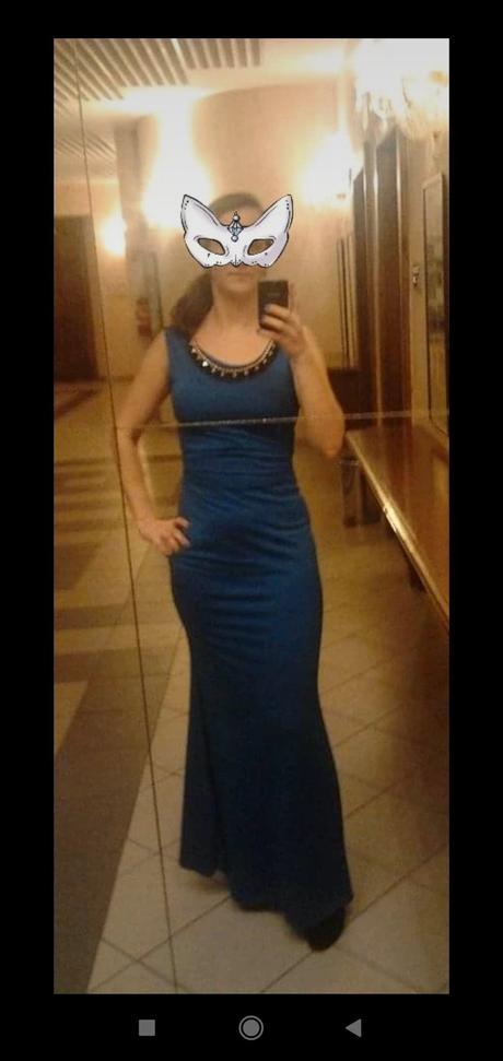 Večerné šaty veľkosť s/m, s