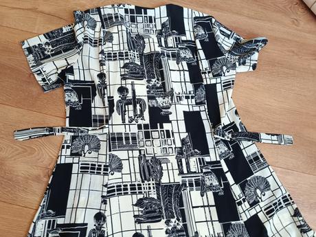 Ciernobiele saty xxl, xxl