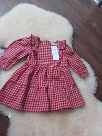 Šaty lindex(nové s visackou), lindex,80