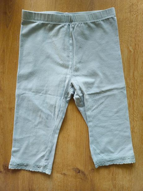 Bledomodré tenučké legínky pod kolienka, lupilu,98