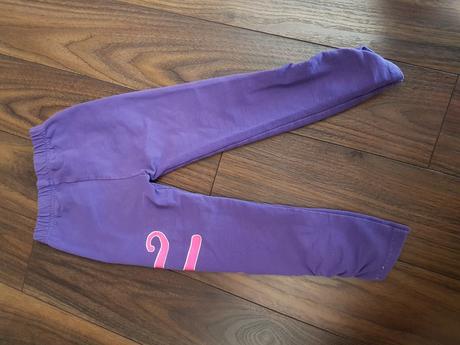 Fialove legínky unicorn, 98