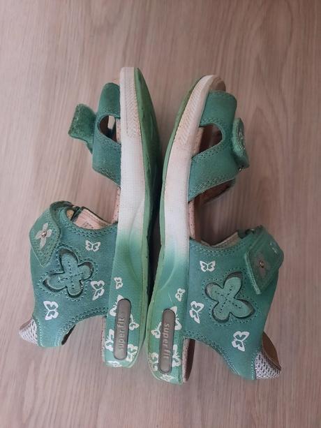Kožené sandále superfit (vd 21 cm), superfit,33