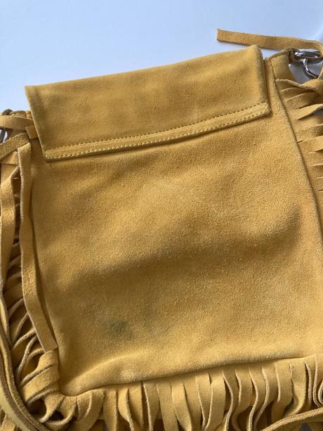 Kabelka z brusenej koze, 