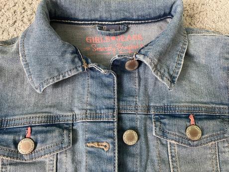 Riflová bunda, c&a,140