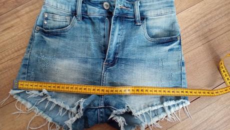 Kraťasy dámske riflove xs, xs