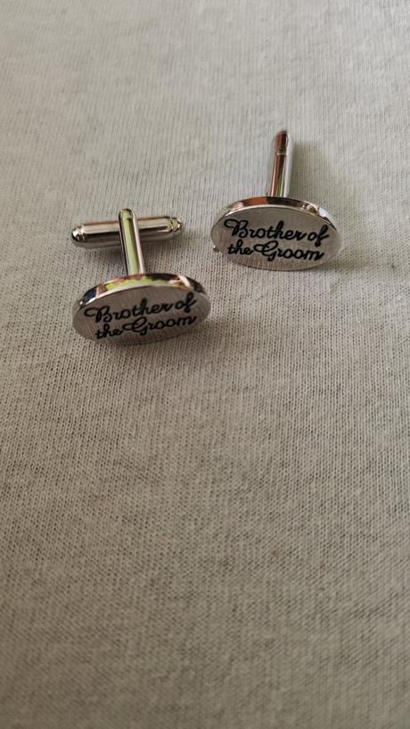 Manžetové gombíky brat ženícha,