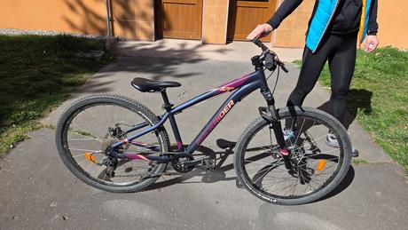 Horský bicykel rockrider st120 27,5,najazdené100km, 26