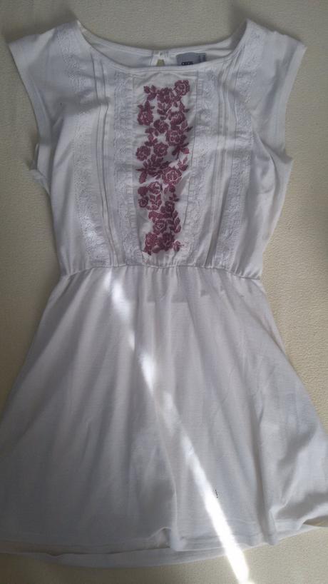 Vysivana bluzka/minisaty asos, vel.m/l, m