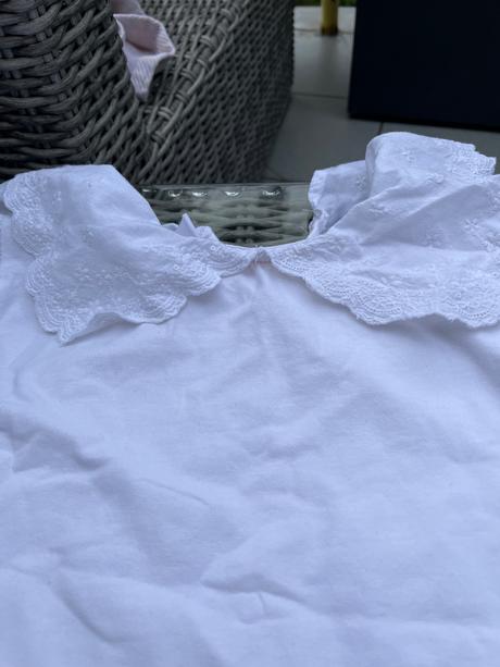 Tričko s krajkou, zara,164