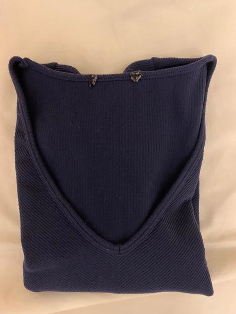 Tmavomodry top, stradivarius,s