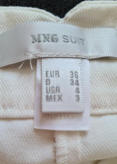 Nohavicový kostým, mango,36