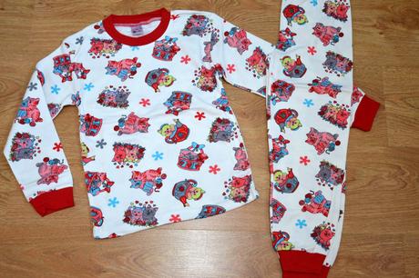 Detské bavlnené obrázkové pyžamko, 80 - 164