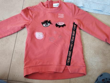 Mikina 2x, krásne obe, coccodrillo,110