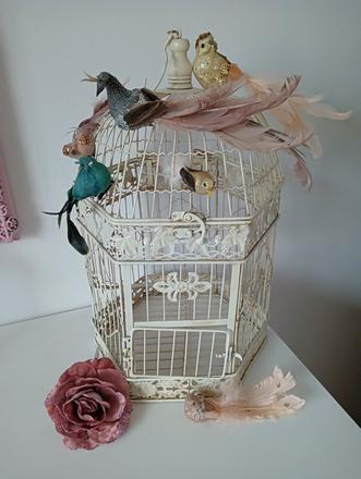 Dekorácie vtáčie klietky,