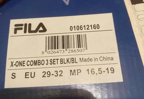 Inline kolieskove korcule fila c. 29 - 32, fila,29