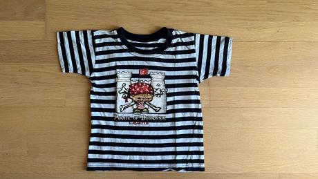 Letné bavlnené tričko - pirát, 110