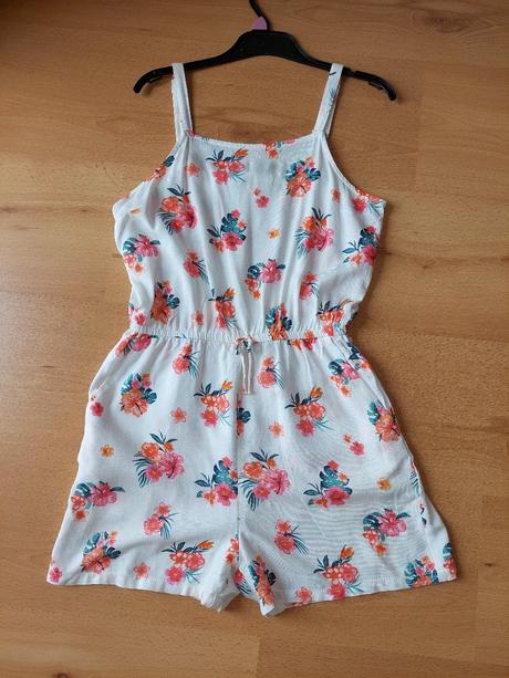 Dievčenský letný overal 140, h&m,140