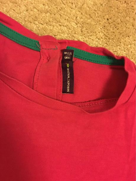 Tričko veĺ.122, zn. segrent major, sergent major,122