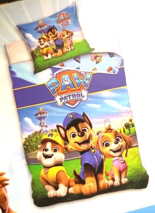 Obliečky labkova patrola, paw patrol, šírka (cm): 70,dĺžka (cm): 90