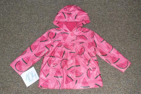 Teply kabatik do dazda melonovy, 104