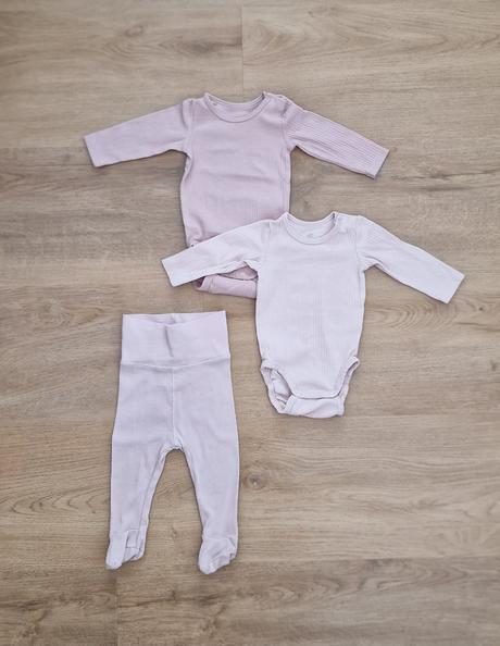 Balíček vecičiek h&m pre dievčatko, veľ. 56, h&m,56