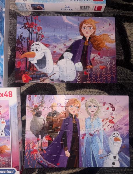 Puzzle frozen od 4+,