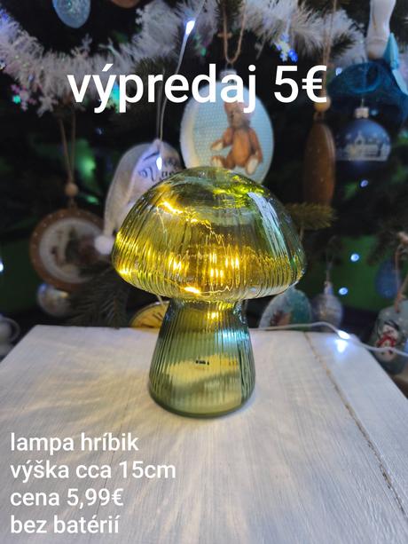 Svetelná lampa hríbik, 