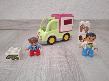 Lego duplo zmrzlinárske auto/ dodávka 10586,