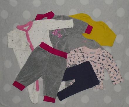 Súprava oblečenia na 3 až 6 mesiacov, 68–80