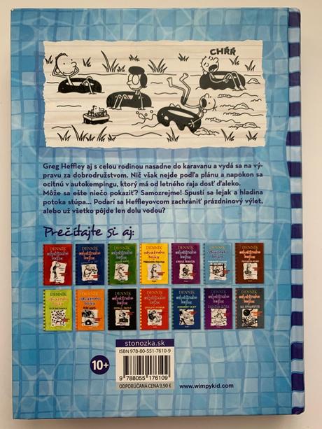 Jeff kinney -denník odvážneho bojka 15- dolu vodou, 
