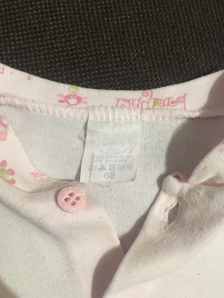 Pekný kabátik / tričko pre novorodeniatko 56-68, ladybird,62