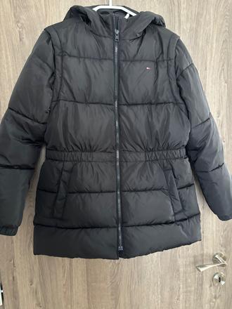 Zimna bunda, tommy hilfiger,164
