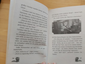 Kniha v nemčine-napínavé príbehy finesa a ferba, 