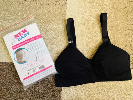 Podprsenka na dojčenie + popôrodný sťahovací pás s, 