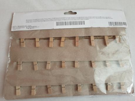 Adventný kalendár zo štipcov, 