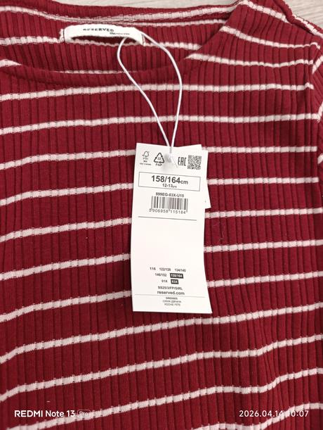 Rebrované šaty, reserved,158 / 164 / s / xs