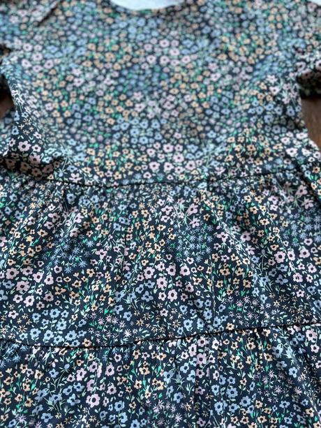 Letné šaty zn.h&m na 7-8 rokov, h&m,122