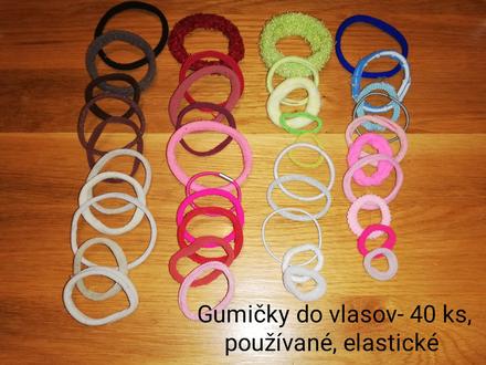 Gumičky do vlasov,