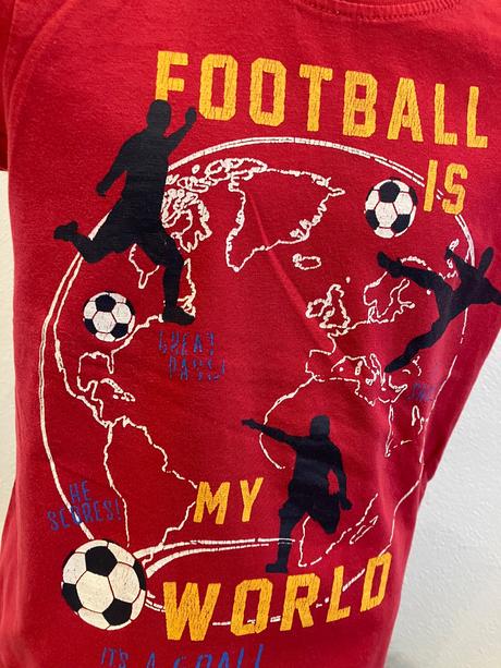 Chlapčenské tričko football primark (5-6 r.), primark,116
