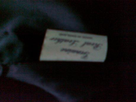 Čierny kožený kabát, m