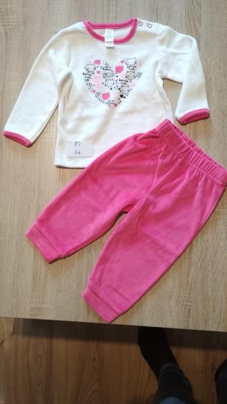 Tepláková súprava/pyžamko, c&a,80